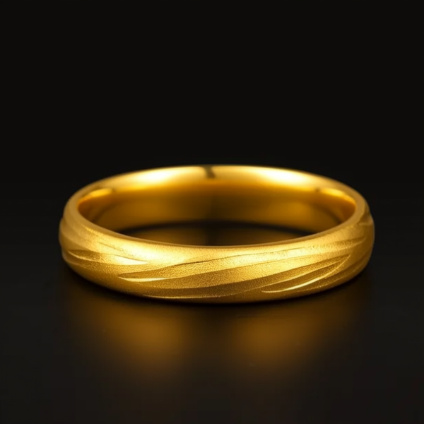 8克金戒指图片