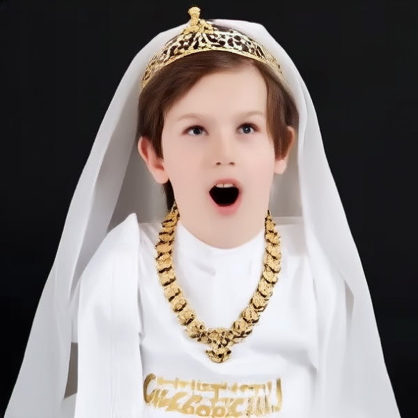 儿童金银首饰图片