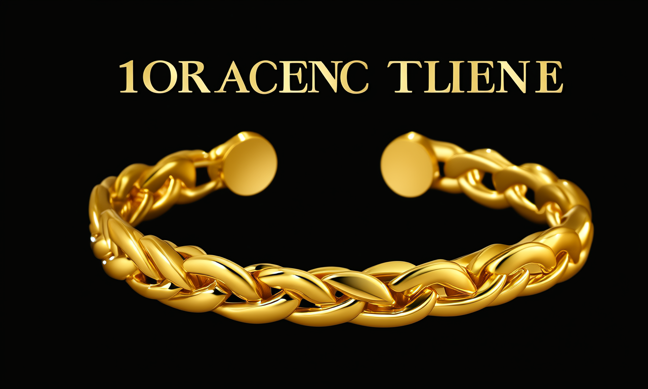 1克黄金手链图片