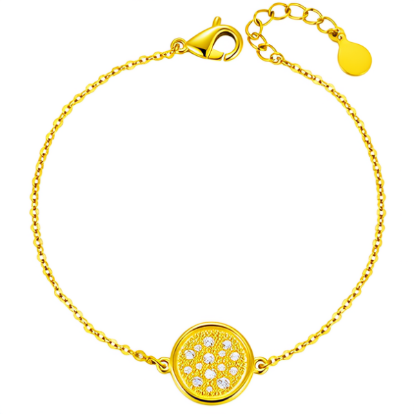 宝宝金手链图片大全