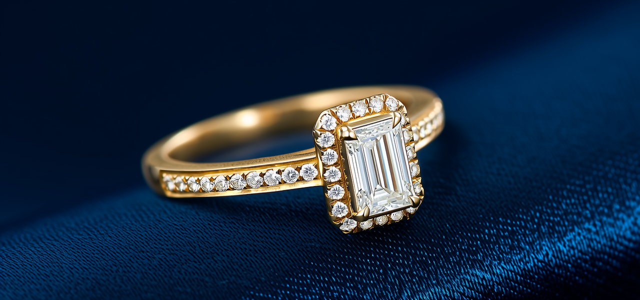 黄金戒指的款式图片