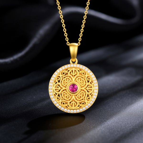 20克黄金吊坠图片欣赏